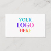 Minimalistisch logo visitekaartje (Voorkant)
