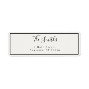 Minimalistisch logo voor moderne grafische weergav etiket