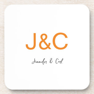 Minimalistisch logo voor professionele klassiekers bier onderzetter