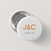 Minimalistisch logo voor professionele klassiekers ronde button 3,2 cm (Voorkant /achterkant)