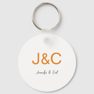 Minimalistisch logo voor professionele klassiekers sleutelhanger