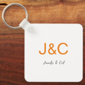 Minimalistisch logo voor professionele klassiekers sleutelhanger (Voorkant)