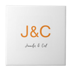 Minimalistisch logo voor professionele klassiekers tegeltje