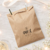 Minimalistisch Logo voor zwarte hartstochten Bedankzakje (Geknipt)