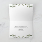 Minimalistisch Loofwerk | Gelukkige Moederdag Kaart (Binnen)