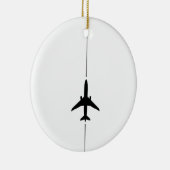 Minimalistisch luchtvaartdecoratief keramisch ornament (Rechts)