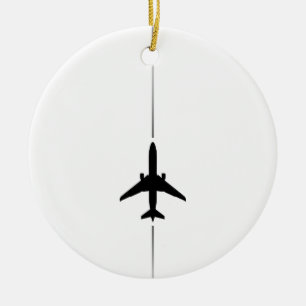 Minimalistisch luchtvaartdecoratief keramisch ornament