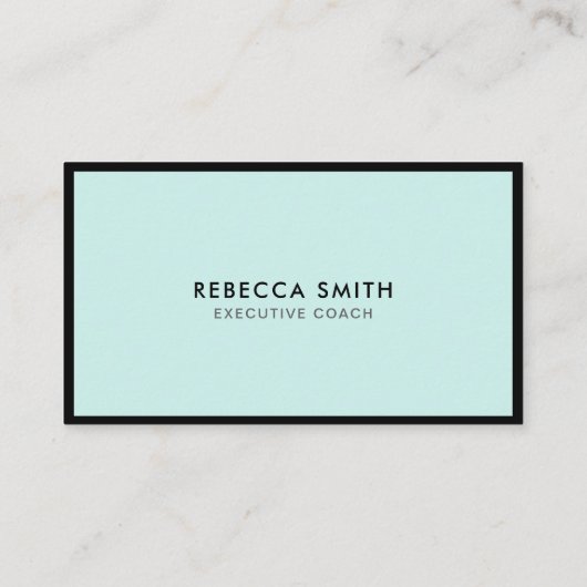 Minimalistisch Luxalist Boutique Sage Visitekaartje (Achterkant)