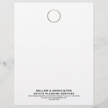 Minimalistisch luxe bedrijf