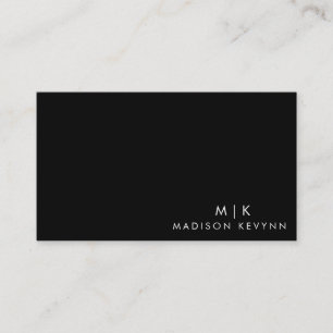 Minimalistisch luxe boetiek ivoor Visitekaartje