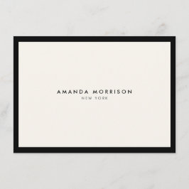 Minimalistisch Luxe Boutique Ivory Gift Certificat
