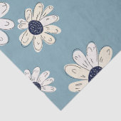Minimalistisch madeliefjes bloempatroon (2) tissuepapier (Detail)