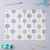 Minimalistisch madeliefjes bloempatroon (5) tissuepapier (Craft)