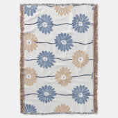 Minimalistisch madeliefjes bloempatroon (6) deken (Voorkant Verticaal)