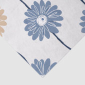 Minimalistisch madeliefjes bloempatroon (6) tissuepapier (Detail)