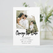 minimalistisch manuscript twee de Verandering van Kaart (Staand voorkant)