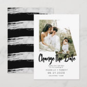 minimalistisch manuscript twee de Verandering van Kaart (Voorkant / Achterkant)