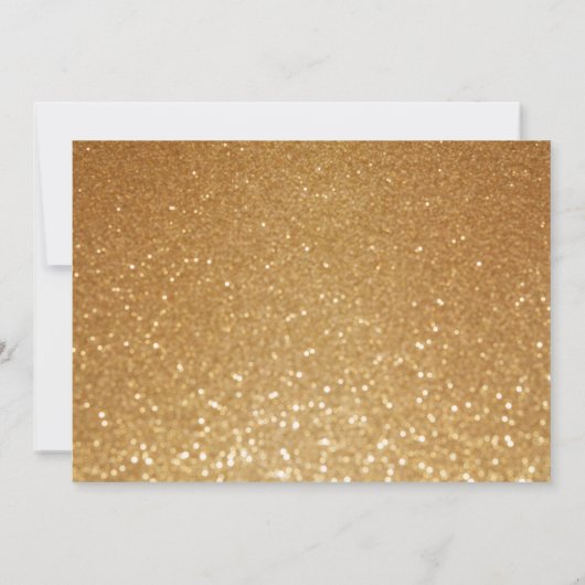 Minimalistisch Manuscript Zwart en Goud 21st Dag Kaart (Achterkant)