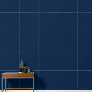 Minimalistisch marineblauw effen effen kleur moder behang