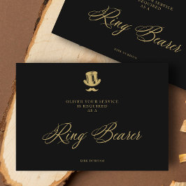 Minimalistisch marineverbod van Fake Golden Ring B