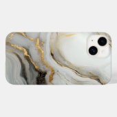 Minimalistisch marmer - elegant en tijdloos design Case-Mate iPhone case (Achterkant (horizontaal))
