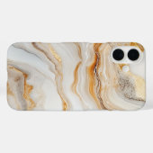 Minimalistisch marmer - elegant en tijdloos design Case-Mate iPhone case (Achterkant (horizontaal))