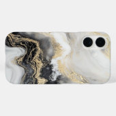 Minimalistisch marmer - elegant en tijdloos design Case-Mate iPhone case (Achterkant (horizontaal))