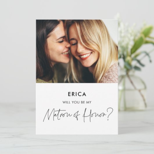 Minimalistisch Matron van het voorstel van de Comm Kaart (Staand voorkant)