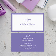 Minimalistisch medium paarse, 2 randen