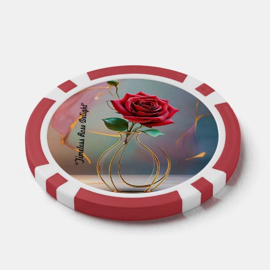 "Minimalistisch meesterwerk" Poker Chips (Enkel)