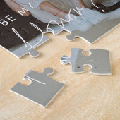 Minimalistisch meisje van het voorstel van de Reer Legpuzzel (Zijkant)