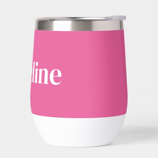 Minimalistisch Meisjesachtig Roze Persoonlijk  (Links)