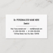 Minimalistisch, menselijk Visitekaartje (Voorkant)