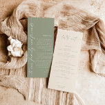 Minimalistisch menu   Opmerking | Weddenschap Napk<br><div class="desc">Dit prachtige Weddenmenu Dank u Nota kenmerkt handgeschreven kalligrafie met een minimalistische moderne lay-out - een perfect accent voor uw bruiloft of speciale gebeurtenis. Gebruik dit menu en dank je kaart voor elke keer of het je bruiloft, bruid of baby shower is, verloffeest, feest... wat je maar wilt! Bewerk de...</div>