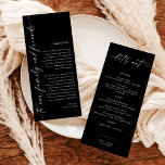 Minimalistisch menu   Opmerking | Weddenschap Napk<br><div class="desc">Dit prachtige Weddenmenu Dank u Nota kenmerkt handgeschreven kalligrafie met een minimalistische moderne lay-out - een perfect accent voor uw bruiloft of speciale gebeurtenis. Gebruik dit menu en dank je kaart voor elke keer of het je bruiloft, bruid of baby shower is, verloffeest, feest... wat je maar wilt! Bewerk de...</div>