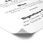 Minimalistisch menu van de officiële verbindingsba poster (Hoek)