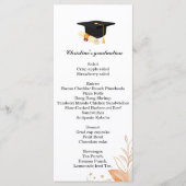 Minimalistisch menu voor het diner van de scriptcu (Voorkant)