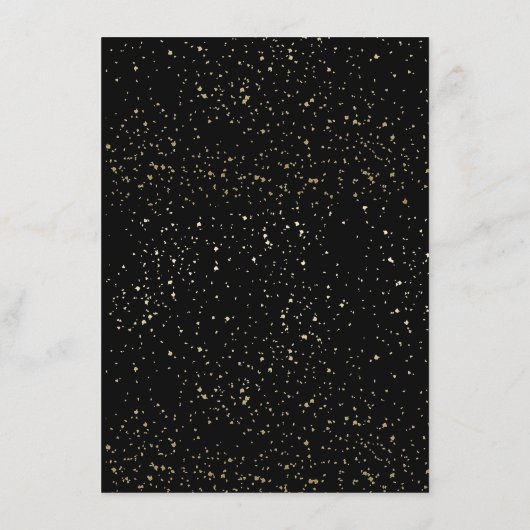 Minimalistisch menu voor het diner van de scriptcu (Achterkant)