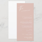 Minimalistisch menu voor het ontvangen van een scr (Voorkant / Achterkant)