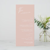 Minimalistisch menu voor het ontvangen van een scr (Staand voorkant)