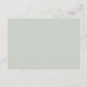 Minimalistisch met de hand getrokken wijnstokken S Informatiekaartje (Achterkant)