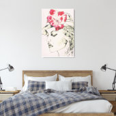 Minimalistisch minimalisme canvas afdruk (Insitu (Slaapkamer))