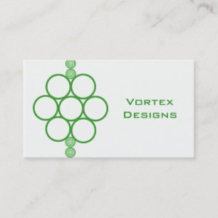 Minimalistisch Mod Circles Visitekaartje, Kelly Gr Visitekaartje