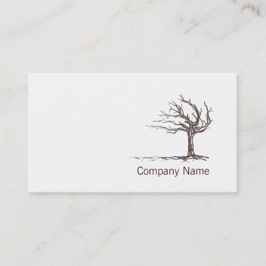 Minimalistisch model voor moderne Zen-visitekaartj Visitekaartje (Voorkant)