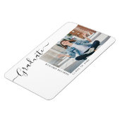 Minimalistisch Modern 1 Aankondiging van het Foto  Magneet (Linkerzijde)