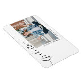 Minimalistisch Modern 1 Aankondiging van het Foto  Magneet (Rechterzijde)