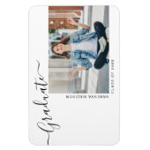 Minimalistisch Modern 1 Aankondiging van het Foto  Magneet (Verticaal)