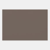 Minimalistisch modern Abstract bruin Inpakpapier Vel (Voorkant 3)