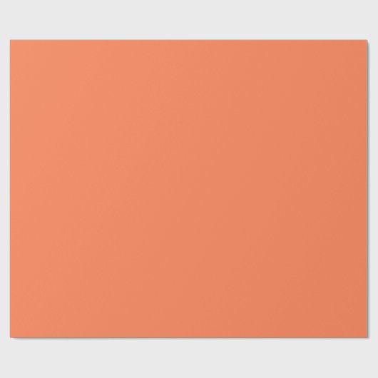 Minimalistisch modern Abstract koraal Cadeaupapier (Vlak)