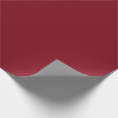Minimalistisch modern Abstract Maroon Cadeaupapier (Hoek)